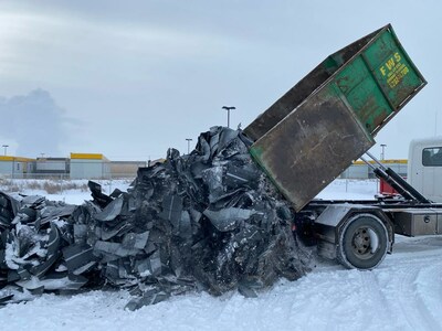 IKO Delivery 2 (CNW Group/Northstar Clean Technologies Inc.)
