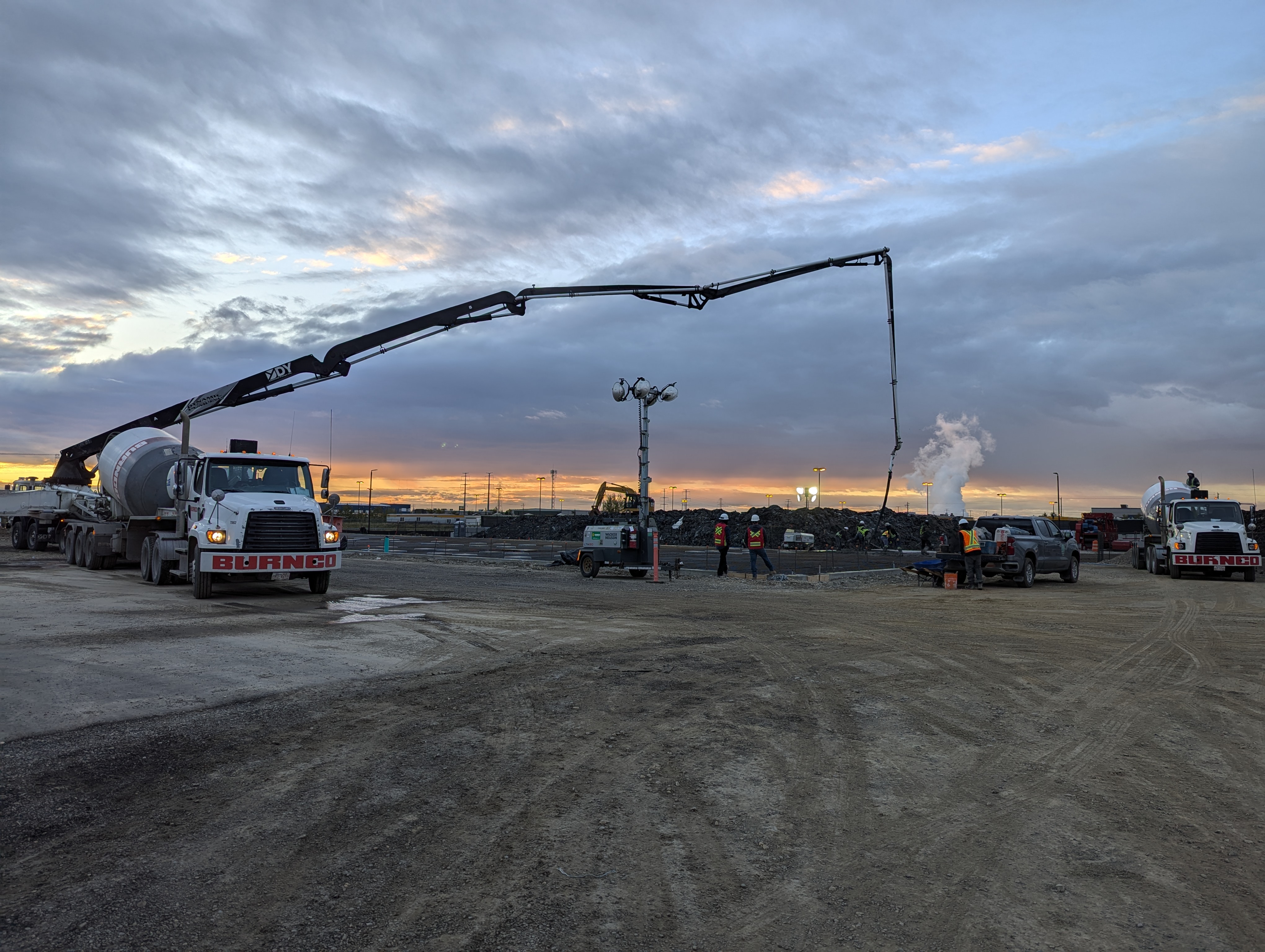 October 2, 2024 - Concrete Pour